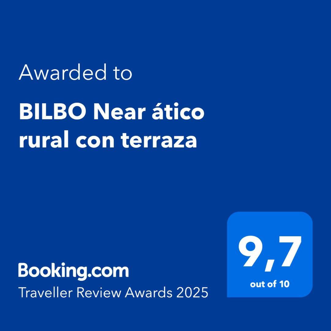 Bilbo Near Atico Rural Con Terraza Apartman Basauri Kültér fotó